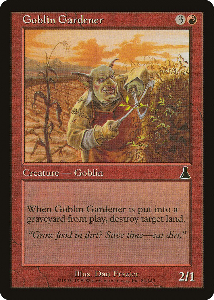 1999 Magic: The Gathering Urza's Destiny 1999 Magic: The Gathering Urza's Destiny #84 trading card