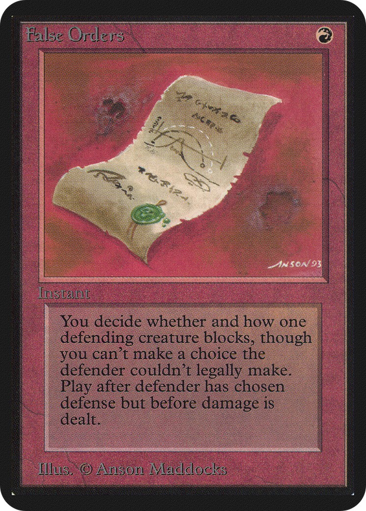 1993 Magic: The Gathering Alpha 1993 Magic: The Gathering Alpha #147 trading card
