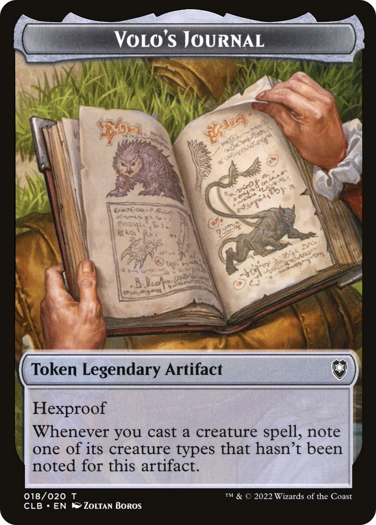 2022 Magic: The Gathering Battle for Baldur's Gate Tokens 2022 Magic: The Gathering Battle for Baldur's Gate Tokens #18 tradi