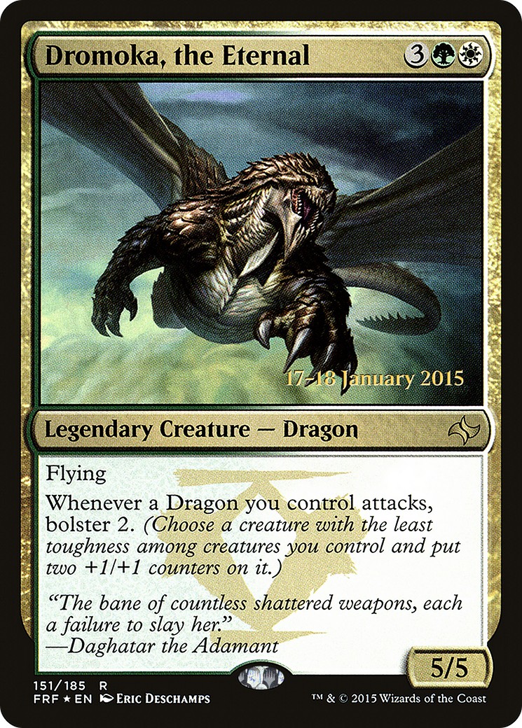 2015 Magic: The Gathering Fate Reforged Promos 2015 Magic: The Gathering Fate Reforged Promos #151s trading card