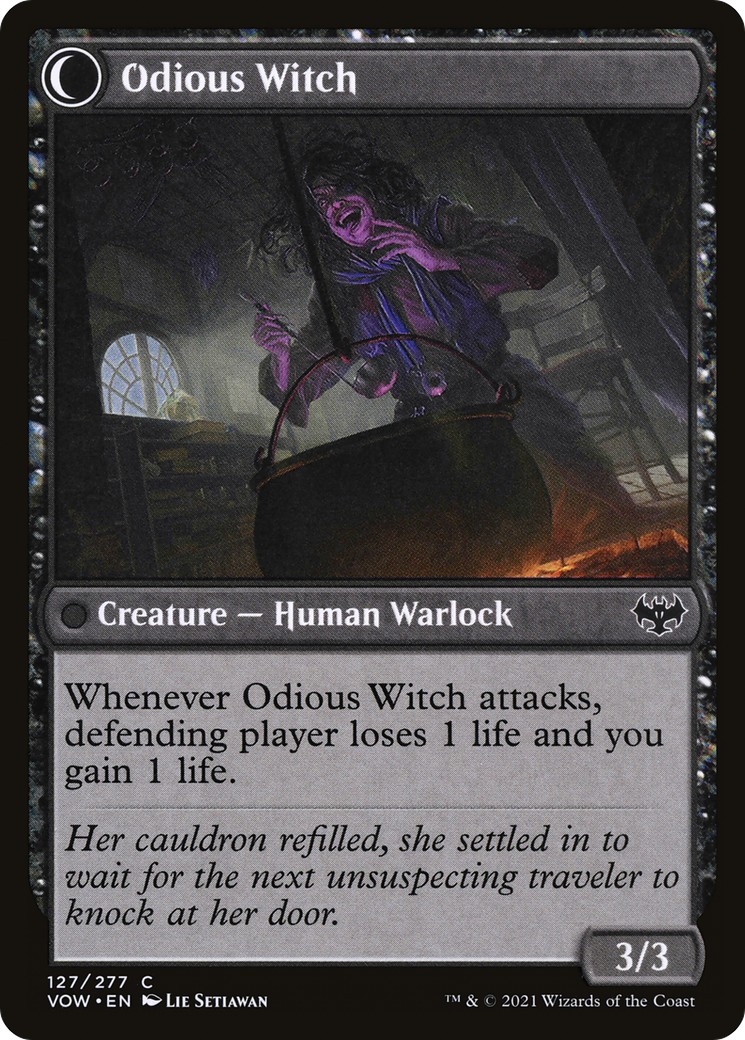 Ragged Recluse // Odious Witch thumbnail 2