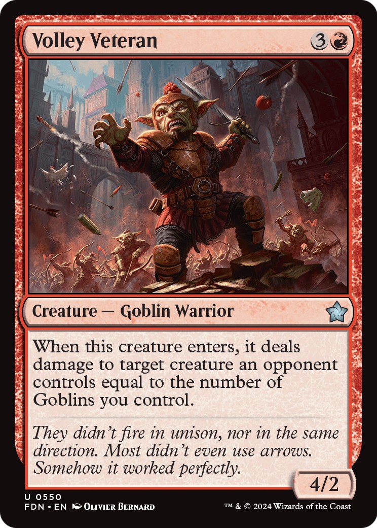 2024 Magic: The Gathering Foundations 2024 Magic: The Gathering Foundations #550 trading card