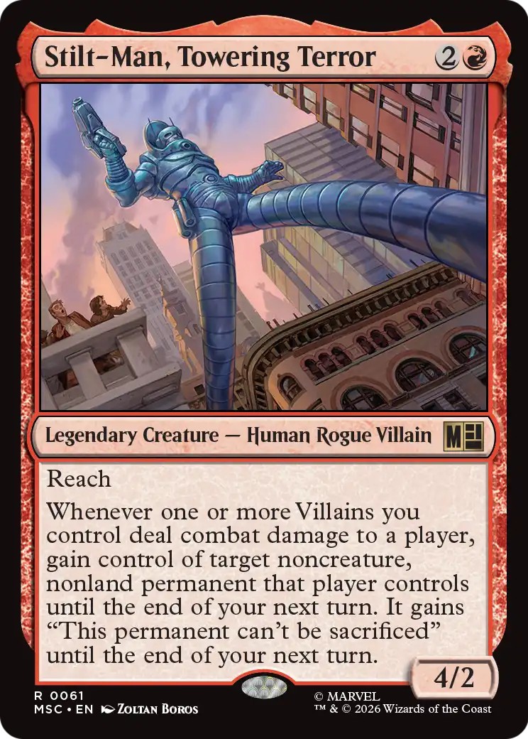 Stilt-Man, Towering Terror - Image 1
