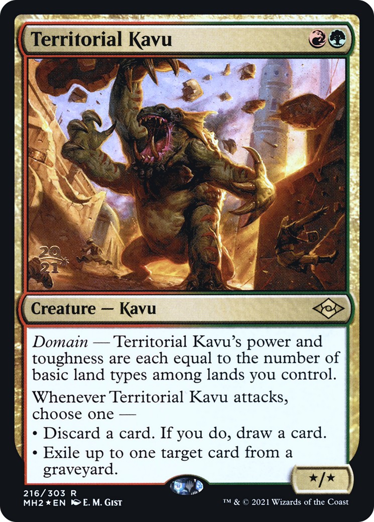 2021 Magic: The Gathering Modern Horizons 2 Promos 2021 Magic: The Gathering Modern Horizons 2 Promos #216s trading card
