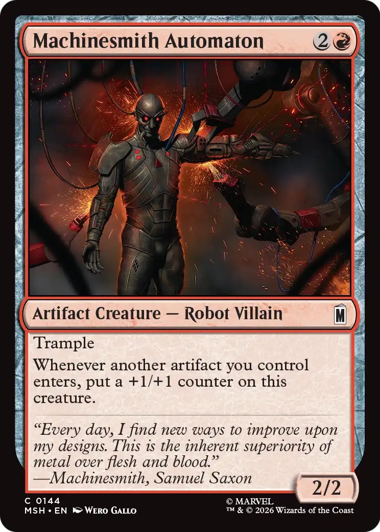 2026 Magic: The Gathering Marvel Super Heroes 2026 Magic: The Gathering Marvel Super Heroes #144 trading card