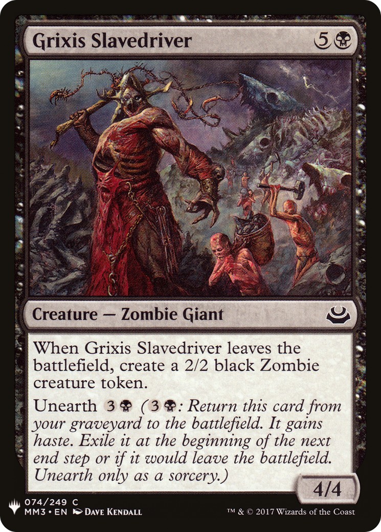 Grixis Slavedriver - Image 1