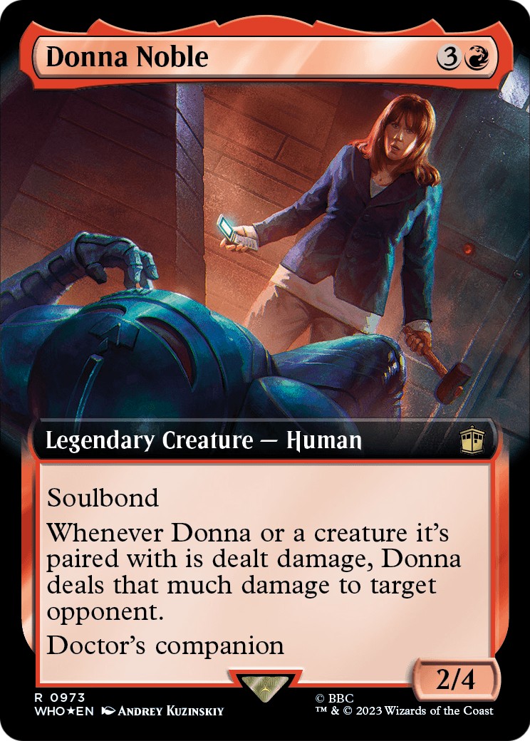 2023 Magic: The Gathering Doctor Who 2023 Magic: The Gathering Doctor Who #973 trading card