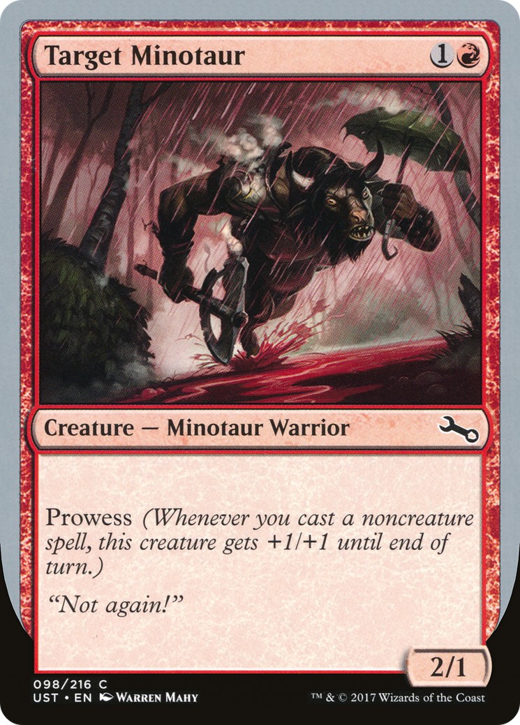 2017 Magic: The Gathering Unstable 2017 Magic: The Gathering Unstable #98b trading card