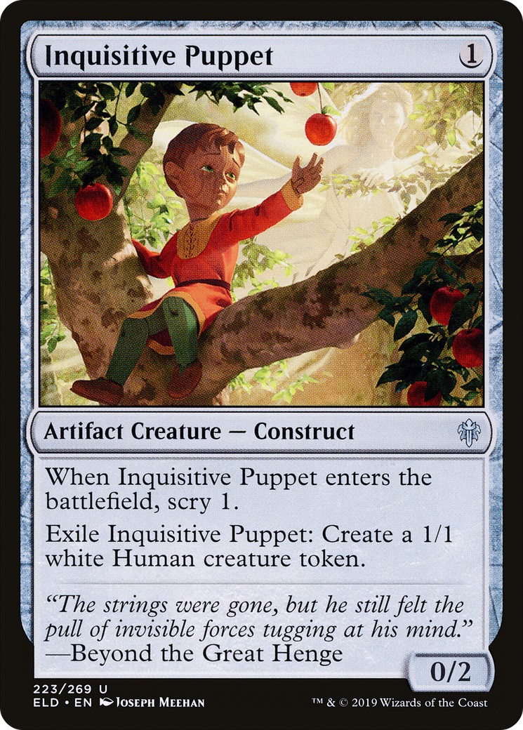 2019 Magic: The Gathering Throne of Eldraine 2019 Magic: The Gathering Throne of Eldraine #223 trading card