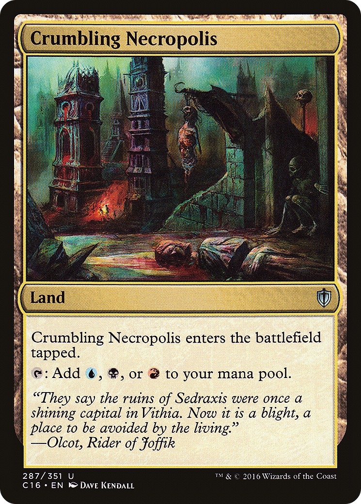 2016 Magic: The Gathering Commander 2016 Magic: The Gathering Commander #287 trading card