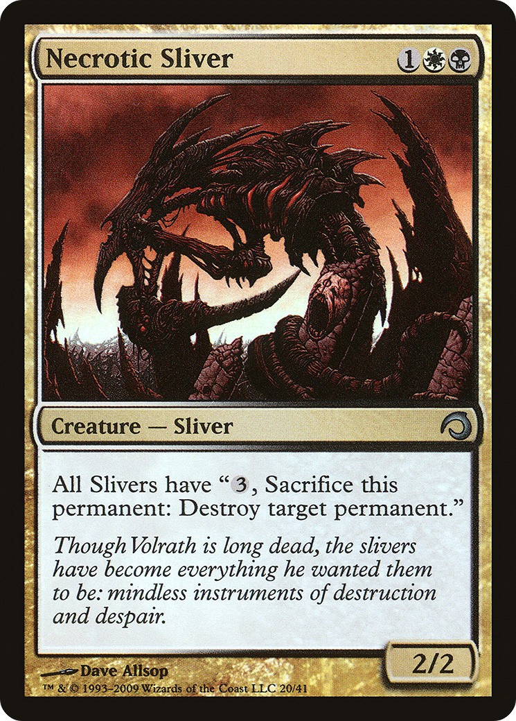 2009 Magic: The Gathering Premium Deck Series: Slivers 2009 Magic: The Gathering Premium Deck Series: Slivers #20 trading car