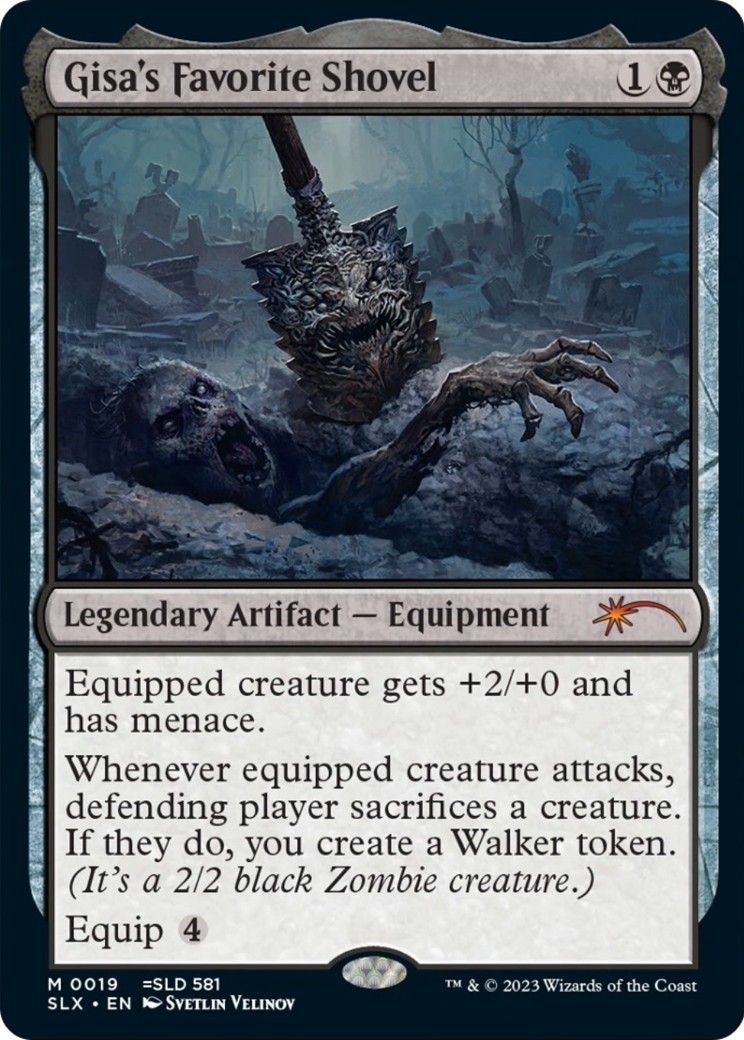 2023 Magic: The Gathering Universes Within Gisa's Favorite Shovel #19 trading card