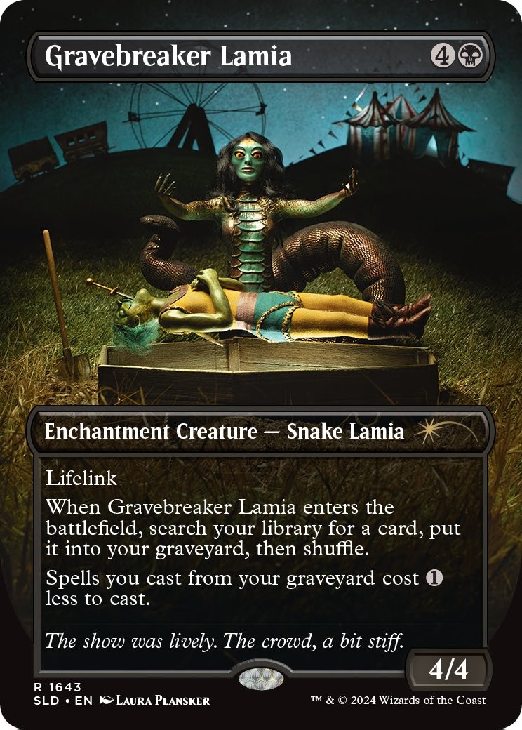 2024 Magic: The Gathering Secret Lair Drop 2024 Magic: The Gathering Secret Lair Drop #1643 trading card