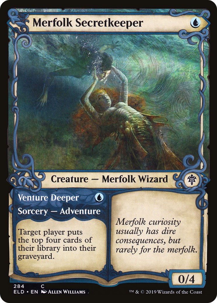 Merfolk Secretkeeper // Venture Deeper - Image 1
