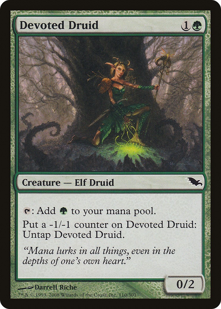 2008 Magic: The Gathering Shadowmoor 2008 Magic: The Gathering Shadowmoor #110 trading card