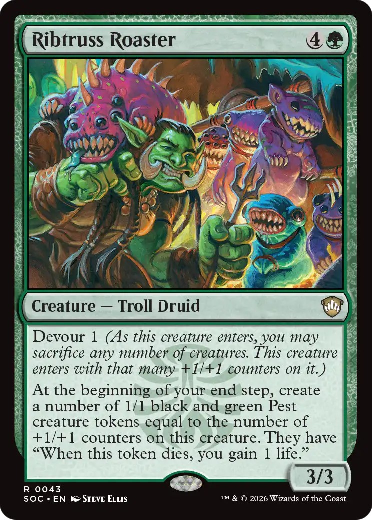 2026 Magic: The Gathering Secrets of Strixhaven 2026 Magic: The Gathering Secrets of Strixhaven #43 trading card