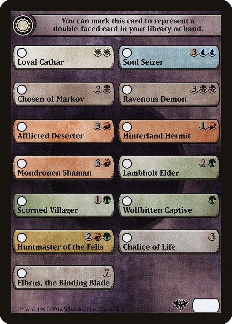 Dark Ascension Checklist - Image 1