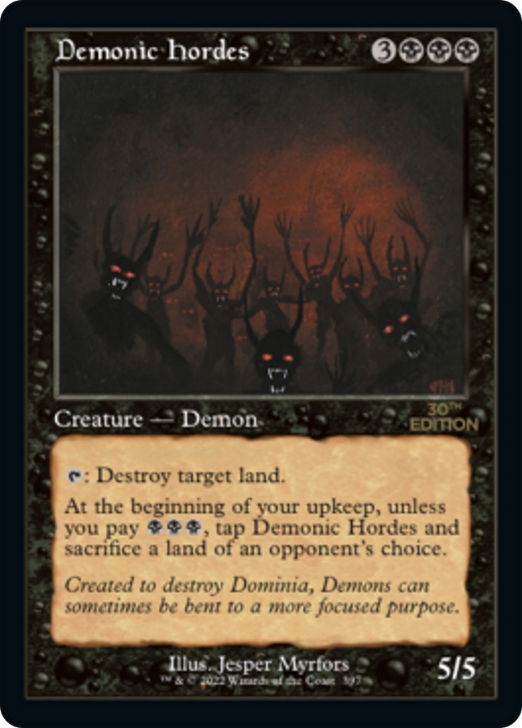 2022 Magic: The Gathering 30th Anniversary Edition 2022 Magic: The Gathering 30th Anniversary Edition #397 trading card