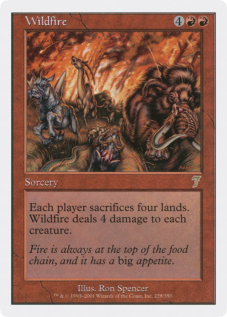 2001 Magic: The Gathering Seventh Edition 2001 Magic: The Gathering Seventh Edition #228 trading card