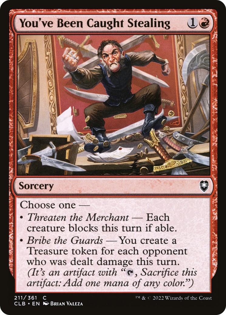 You've Been Caught Stealing - Image 1