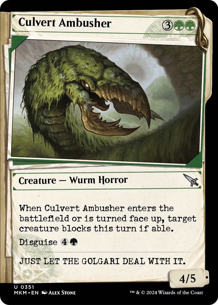 Culvert Ambusher - Image 1