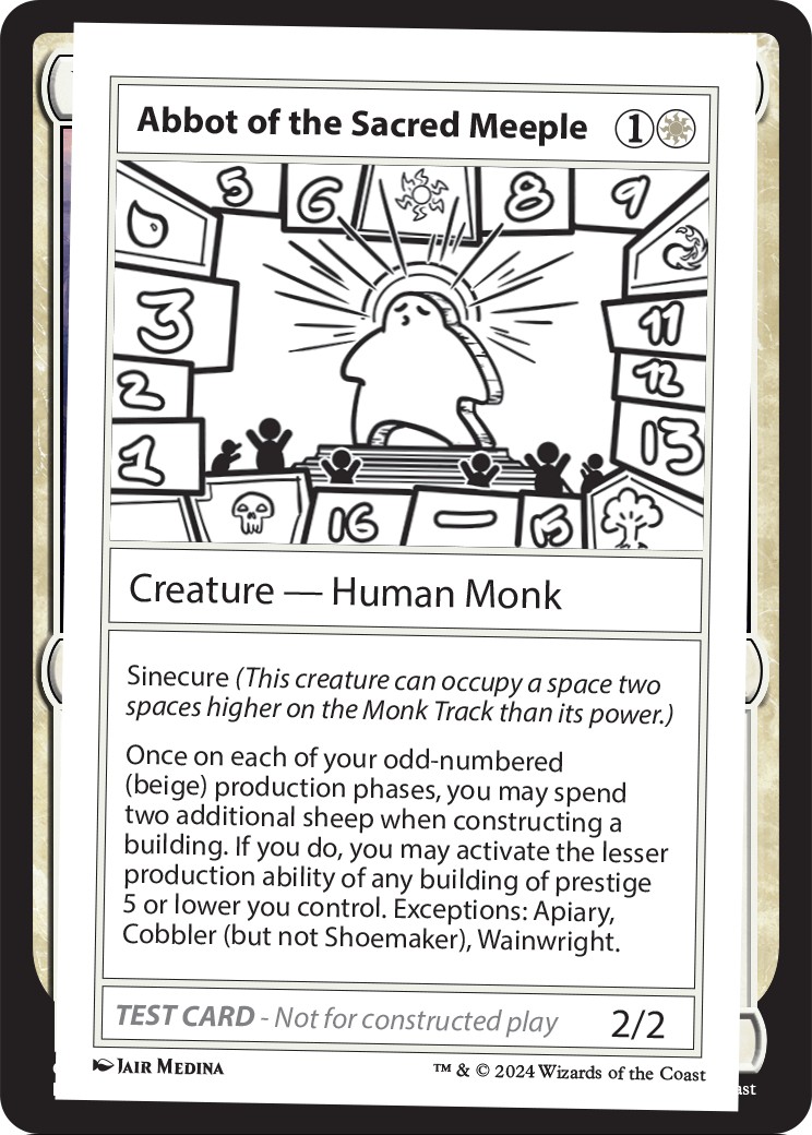 Abbot of the Sacred Meeple - Image 1