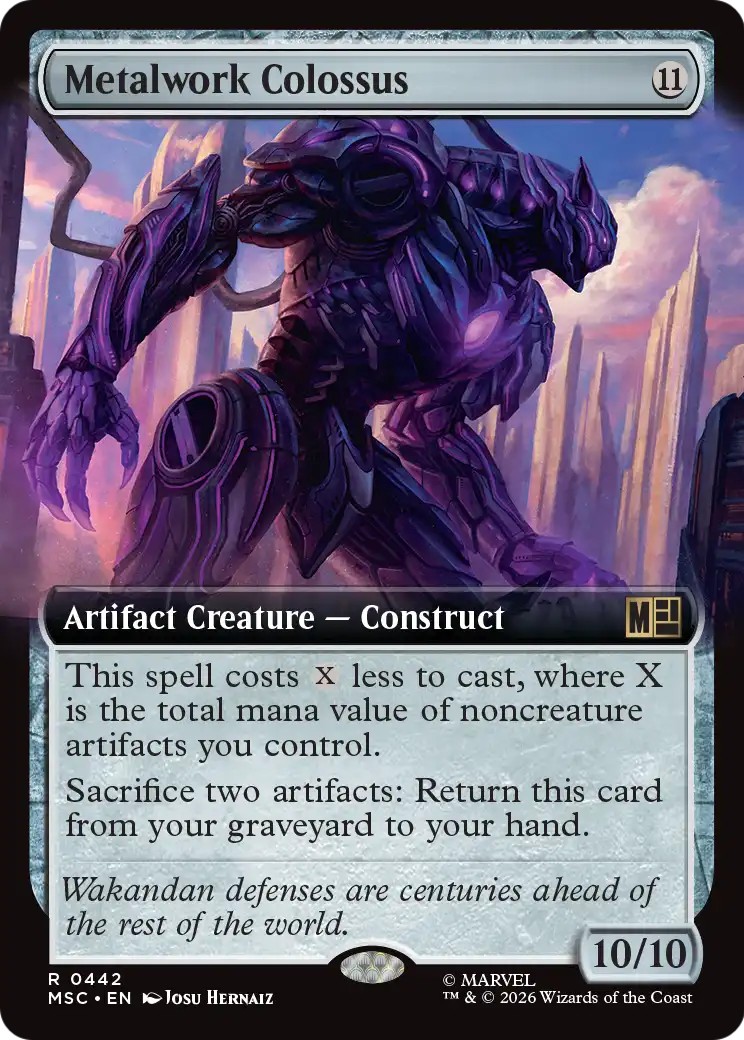 2026 Magic: The Gathering Marvel Super Heroes 2026 Magic: The Gathering Marvel Super Heroes #442 trading card