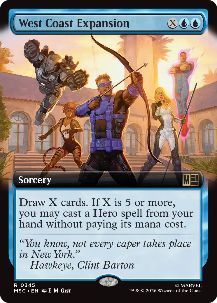 2026 Magic: The Gathering Marvel Super Heroes 2026 Magic: The Gathering Marvel Super Heroes #345 trading card