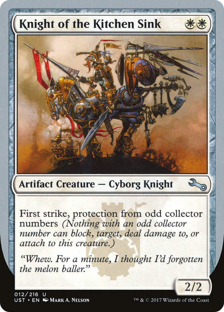 2017 Magic: The Gathering Unstable 2017 Magic: The Gathering Unstable #12d trading card