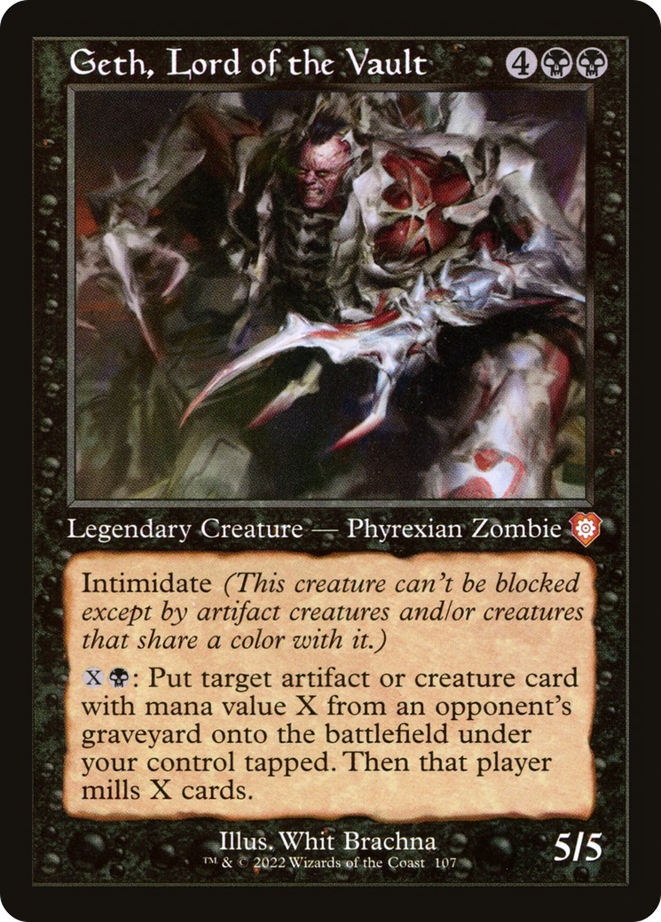 2022 Magic: The Gathering The Brothers' War 2022 Magic: The Gathering The Brothers' War #107 trading card