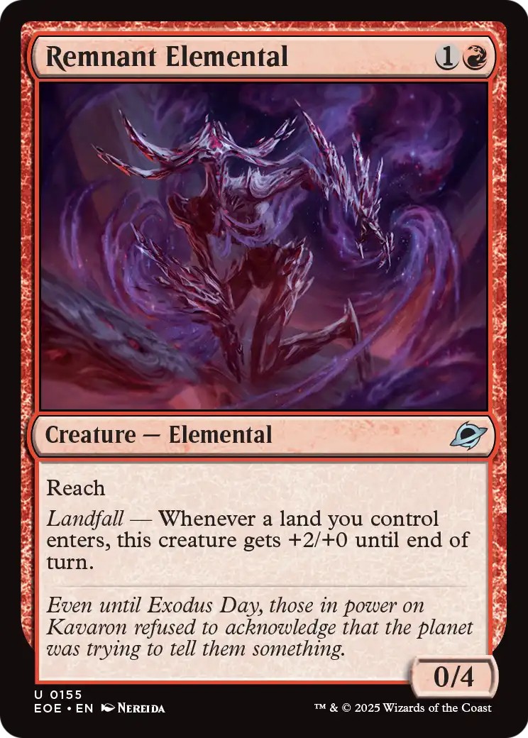 2025 Magic: The Gathering Edge of Eternities 2025 Magic: The Gathering Edge of Eternities #155 trading card