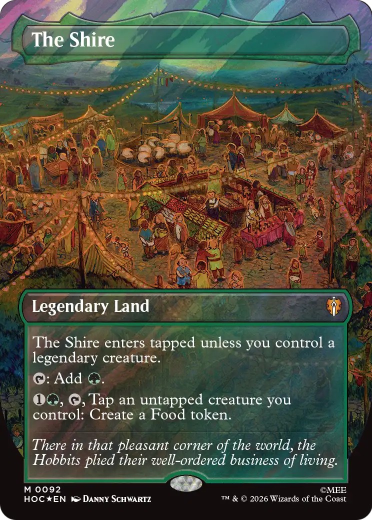 2026 Magic: The Gathering The Hobbit 2026 Magic: The Gathering The Hobbit #92 trading card