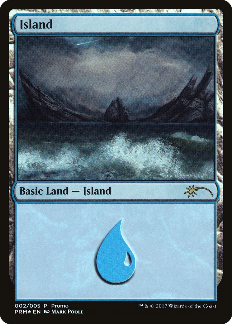 2017 Magic: The Gathering Gift Pack Island #2 trading card