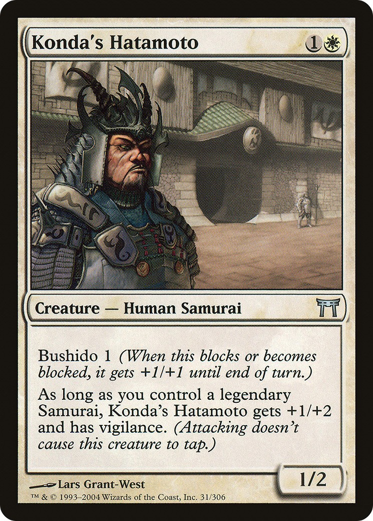2004 Magic: The Gathering Champions of Kamigawa 2004 Magic: The Gathering Champions of Kamigawa #31 trading card