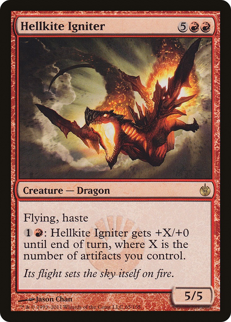 2011 Magic: The Gathering Mirrodin Besieged 2011 Magic: The Gathering Mirrodin Besieged #65 trading card