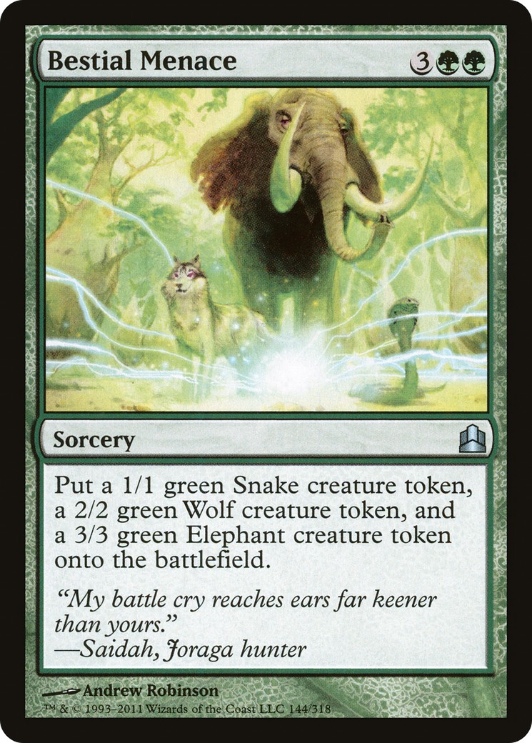 2011 Magic: The Gathering Commander 2011 Magic: The Gathering Commander #144 trading card