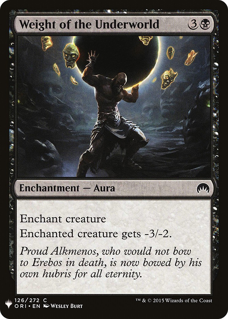 2019 Magic: The Gathering The List 2019 Magic: The Gathering The List #ORI-126 trading card