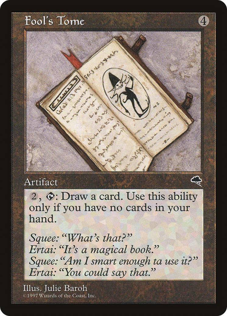 1997 Magic: The Gathering Tempest 1997 Magic: The Gathering Tempest #289 trading card