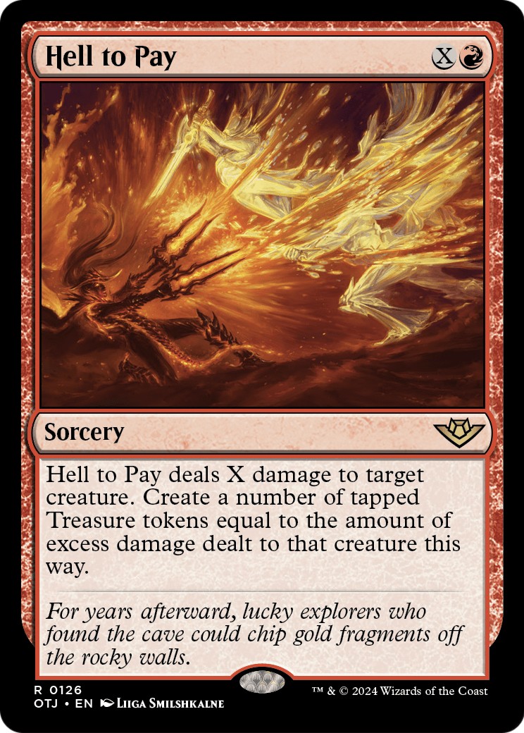 2024 Magic: The Gathering Outlaws of Thunder Junction 2024 Magic: The Gathering Outlaws of Thunder Junction #126 trading card