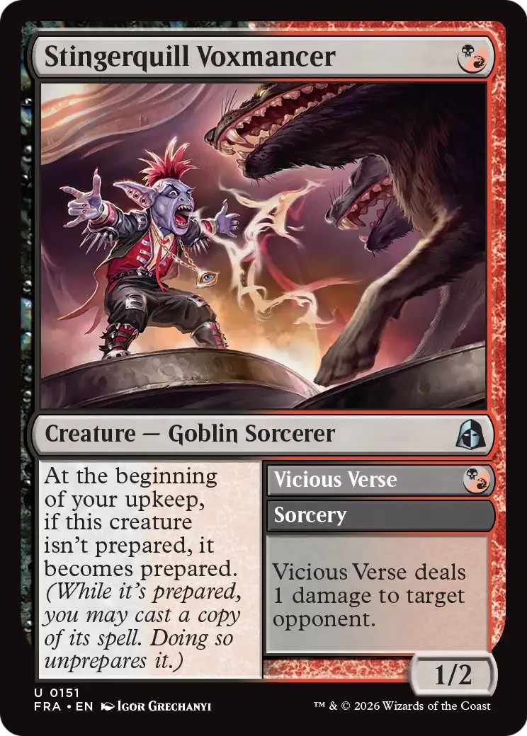Stingerquill Voxmancer // Vicious Verse - Image 1