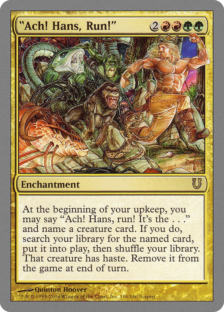 2004 Magic: The Gathering Unhinged 2004 Magic: The Gathering Unhinged #116 trading card