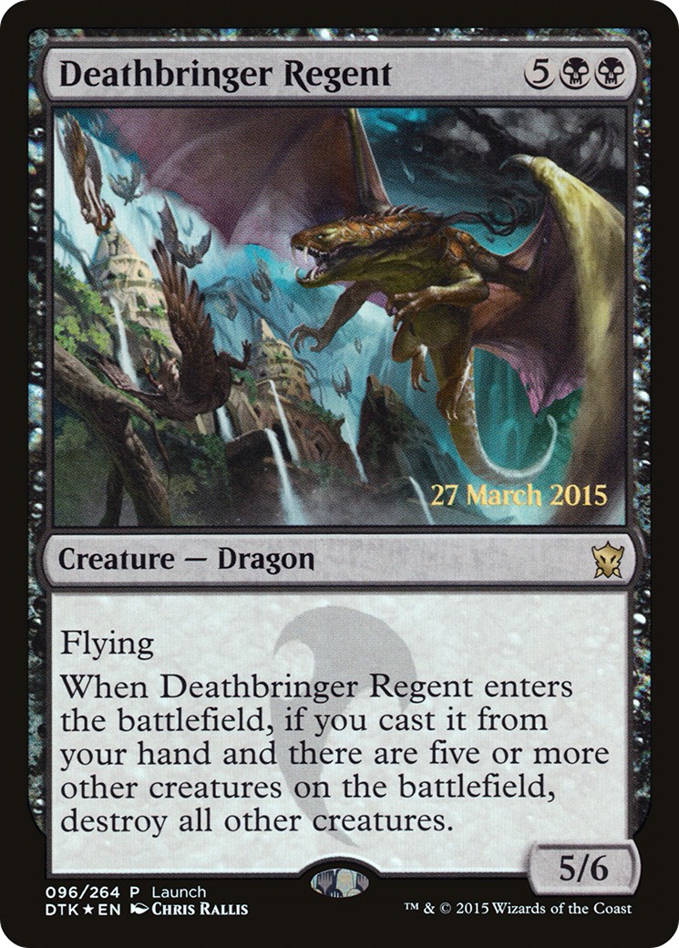 2015 Magic: The Gathering Dragons of Tarkir Promos 2015 Magic: The Gathering Dragons of Tarkir Promos #96 trading card