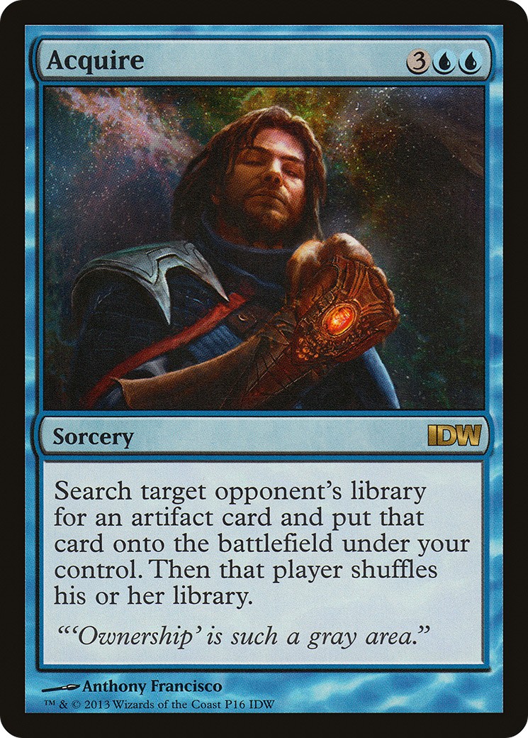 2014 Magic: The Gathering IDW Comics Inserts Acquire #16 trading card