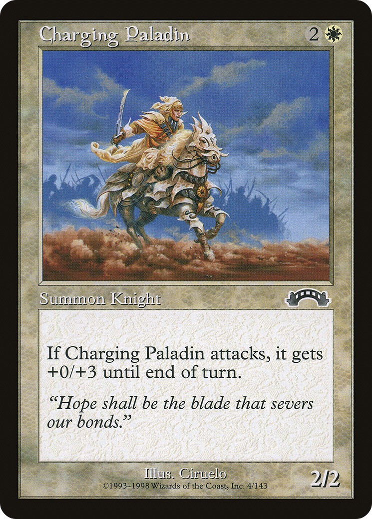 1998 Magic: The Gathering Exodus 1998 Magic: The Gathering Exodus #4 trading card