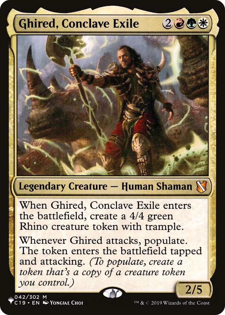 2024 Magic: The Gathering The List 2024 Magic: The Gathering The List #C19-42 trading card