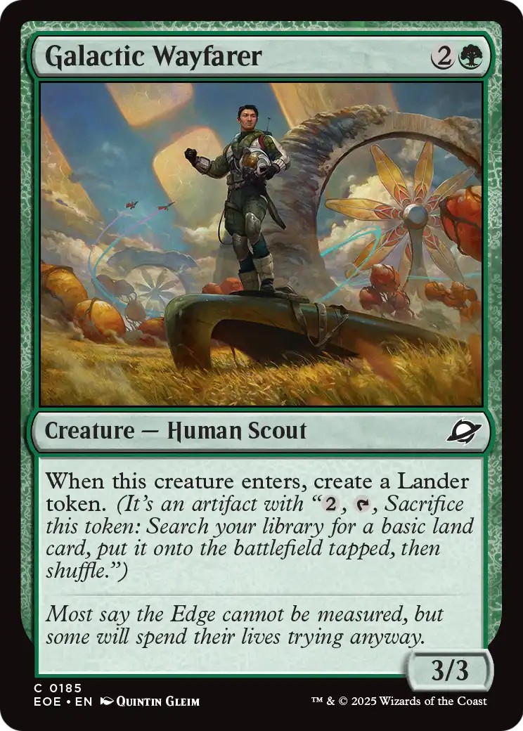 2025 Magic: The Gathering Edge of Eternities 2025 Magic: The Gathering Edge of Eternities #185 trading card