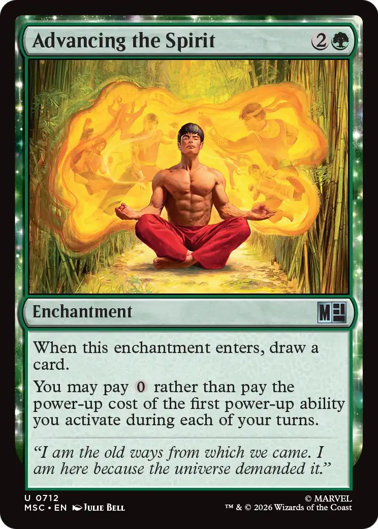 2026 Magic: The Gathering Marvel Super Heroes 2026 Magic: The Gathering Marvel Super Heroes #712 trading card