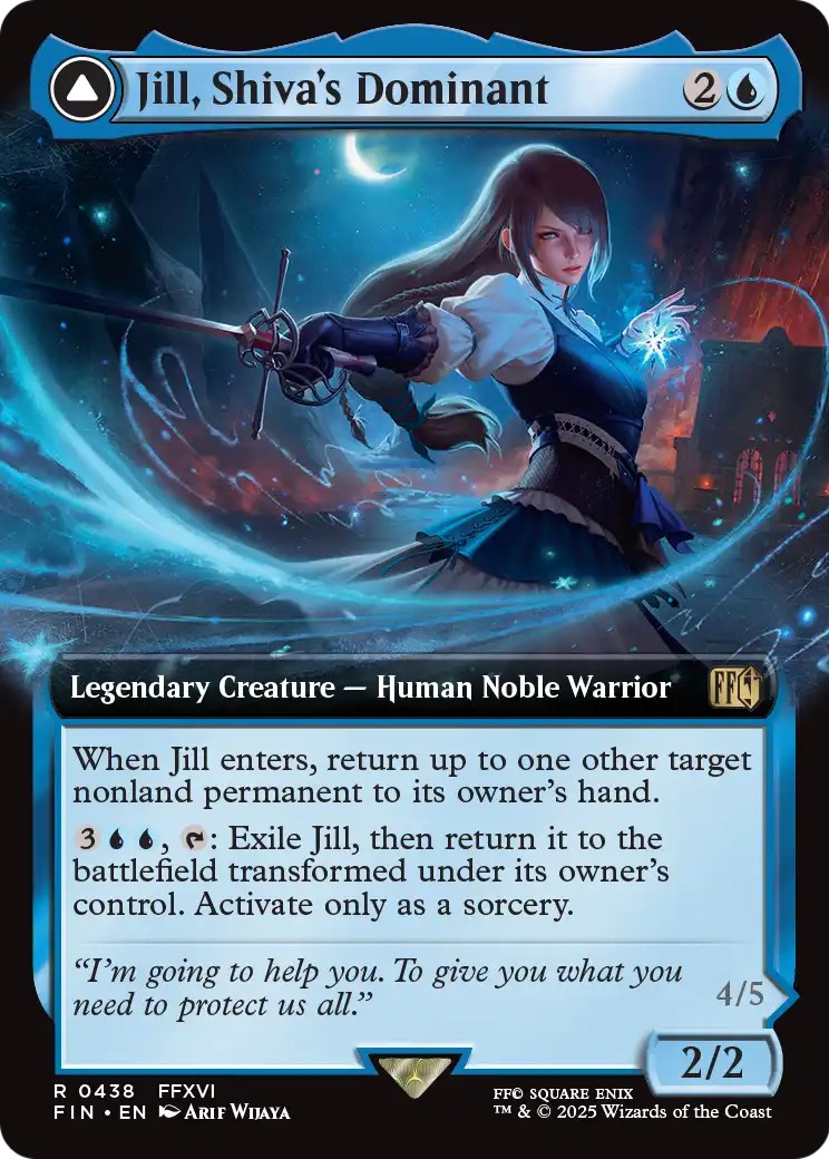 Jill, Shiva's Dominant // Shiva, Warden of Ice - Image 1