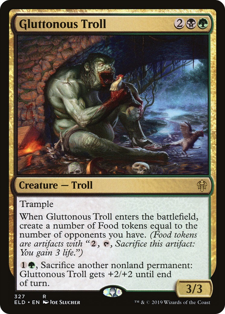 2019 Magic: The Gathering Throne of Eldraine 2019 Magic: The Gathering Throne of Eldraine #327 trading card