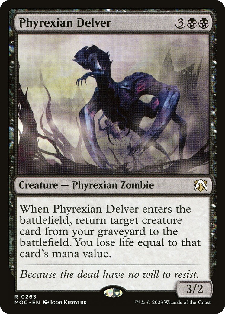 2023 Magic: The Gathering March of the Machine 2023 Magic: The Gathering March of the Machine #263 trading card